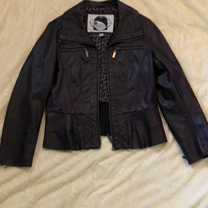 SugarFly faux leather jacket